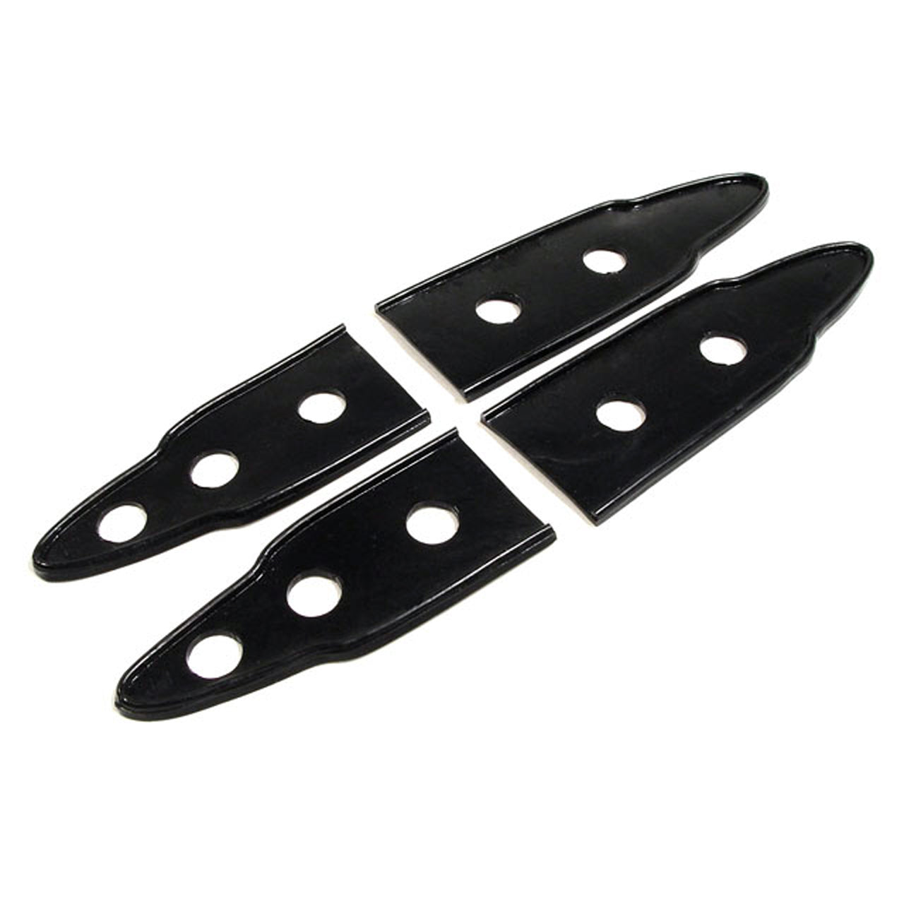 Mp 645 Trunk Hinge Pads 1-1/2" Wide X 7-7/8" Long Set Of 4 Dodge Series D-2 1936, Series D-3 1936, Series D-4 1936, Series Du 1935, Series Dv 1935