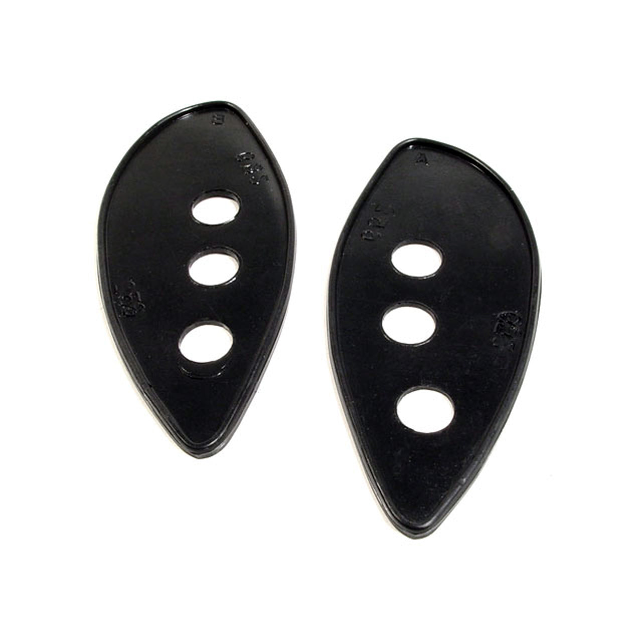 Mp 652 Tail-Light Pads 2-1/4" Wide X 5-1/4" Long Pair R&L Dodge Series D-5 1937, Series D-6 1937, Series D-7 1937, Series D10 1938, Series D8 1938