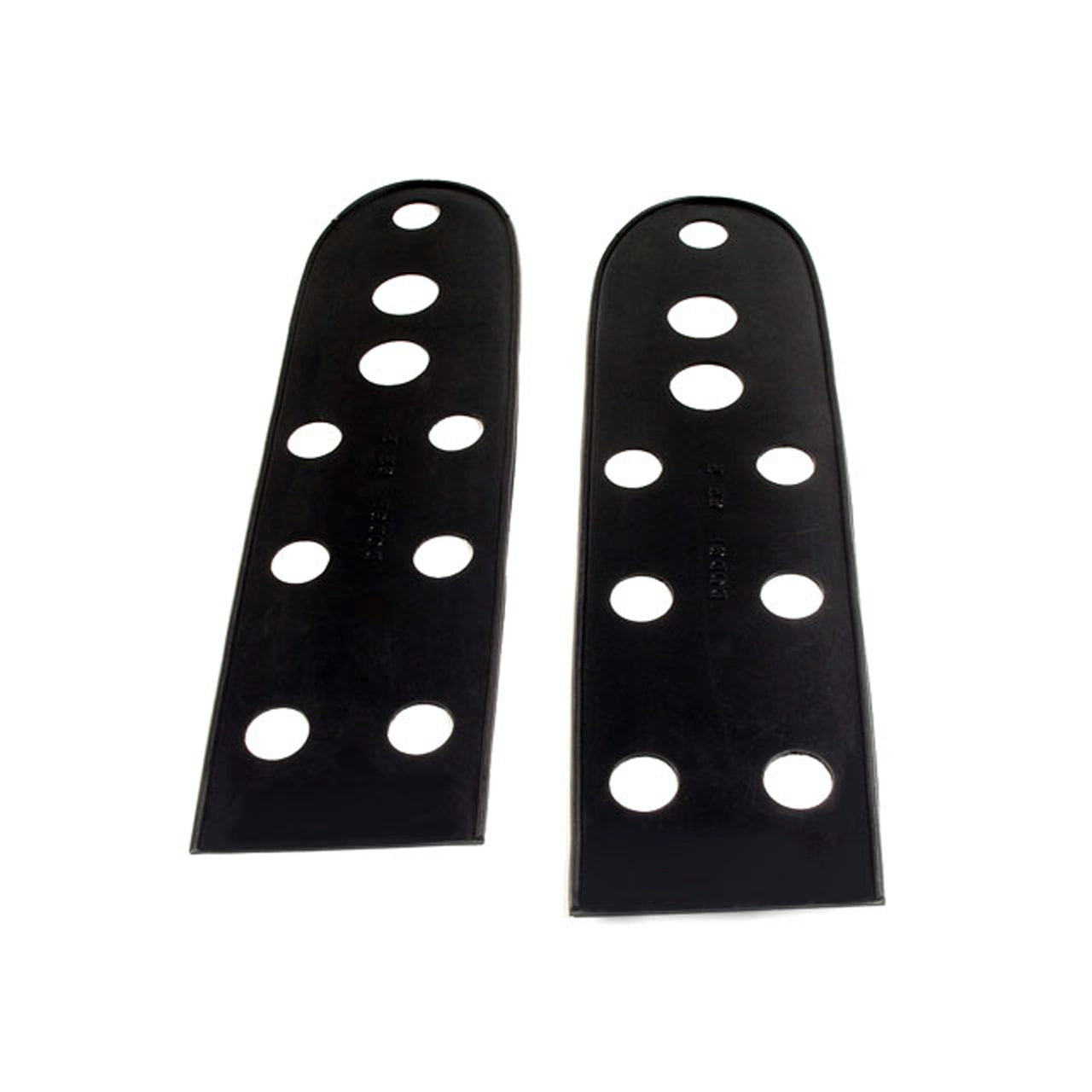 Mp 655 Grill Shell Pads 3-5/8" Wide X 13-1/8" Long 2-Piece Set Dodge Series D-5 1937, Series D-6 1937, Series D-7 1937