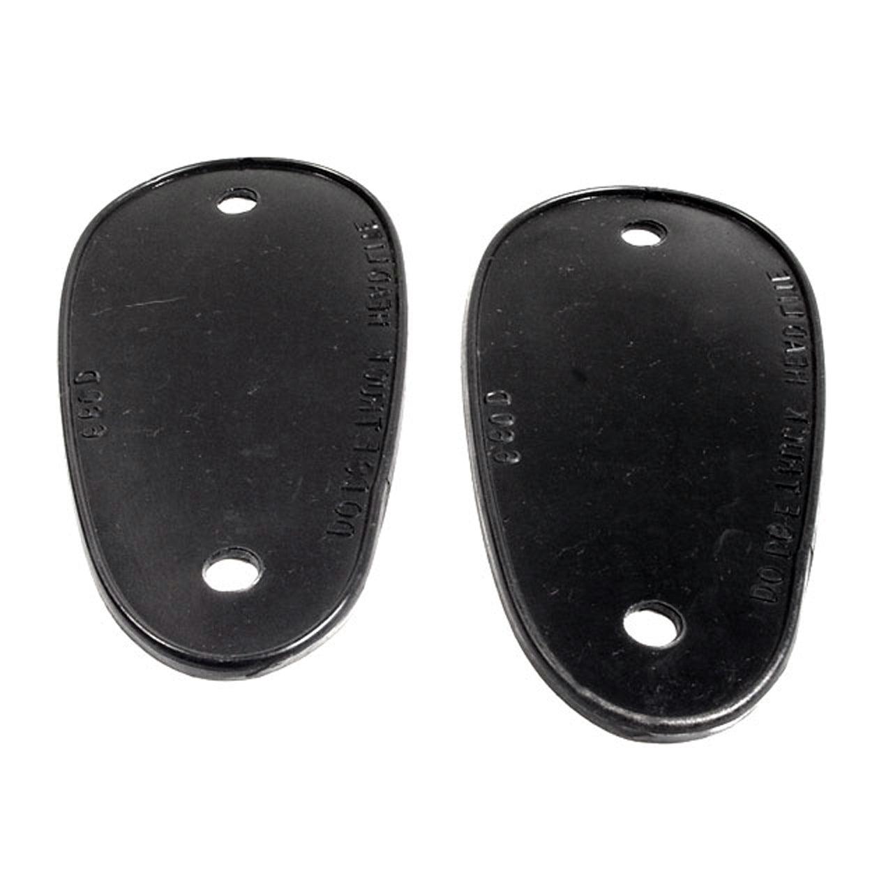 Mp 660-D Headlight Pads For One-Ton 4X4 Truck Dodge D300 Pickup 1970, W300 Pickup 1970