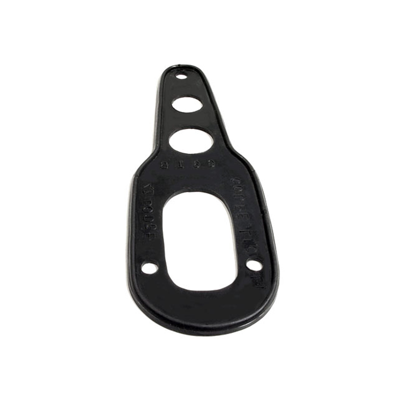 Mp 661-B License Light Pad For Coupe 2-7/8" Wide X 8-1/8" Long Dodge Custom 1941, Deluxe Series D-19 1941, Kingsway 1941