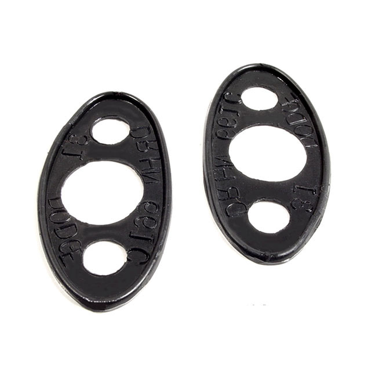Mp 661-C Door Handle Pads 1-3/8" Wide X 2-5/8" Long Pair Dodge Series Dc 1931, Series Dd 1931, Series Dg 1931, Series Dh 1931