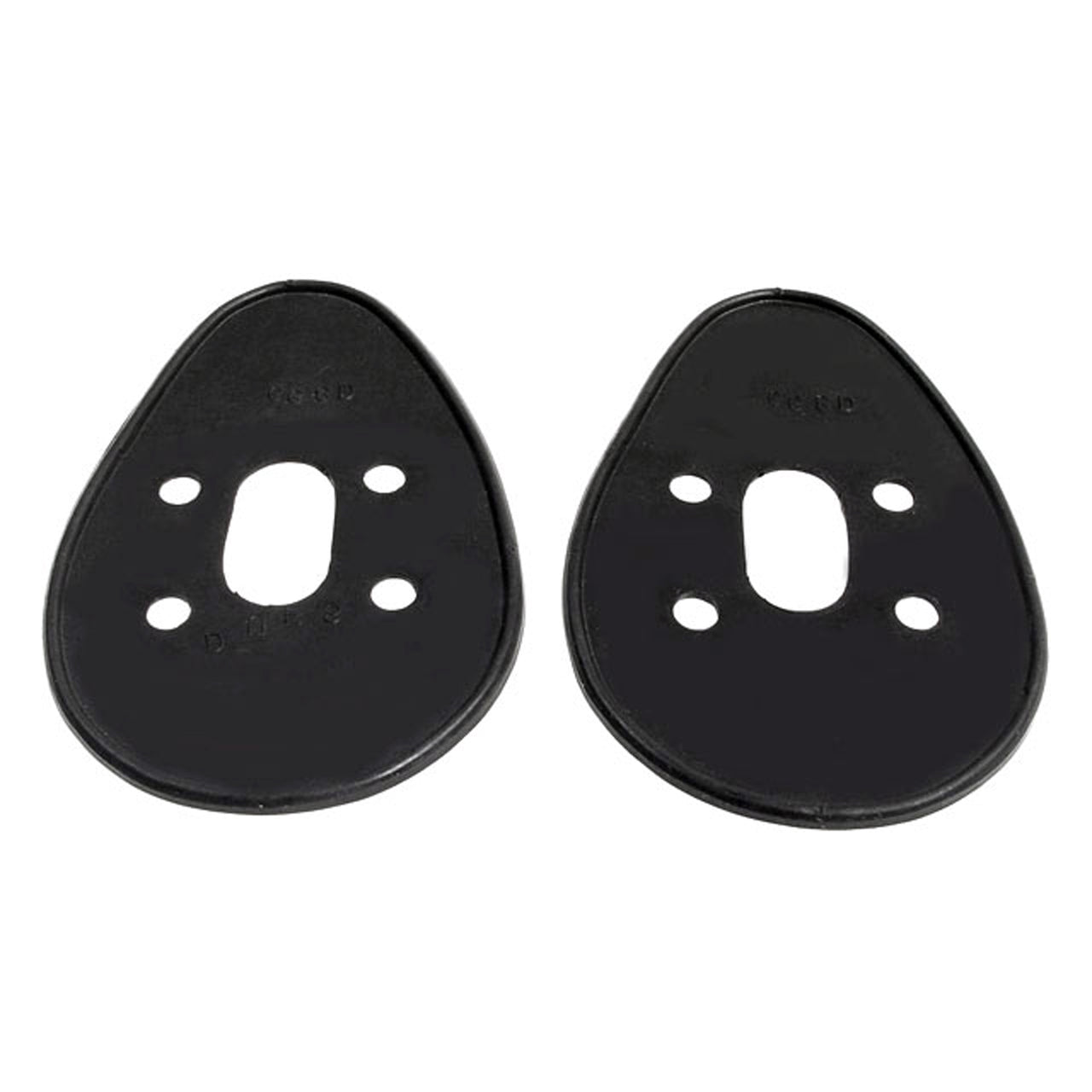 Mp 668-D Headlight Pads Od: 6-5/8" Long X 4-1/8" Wide, Id Duesenberg Model J 1933-1934, Model Sj 1933-1934