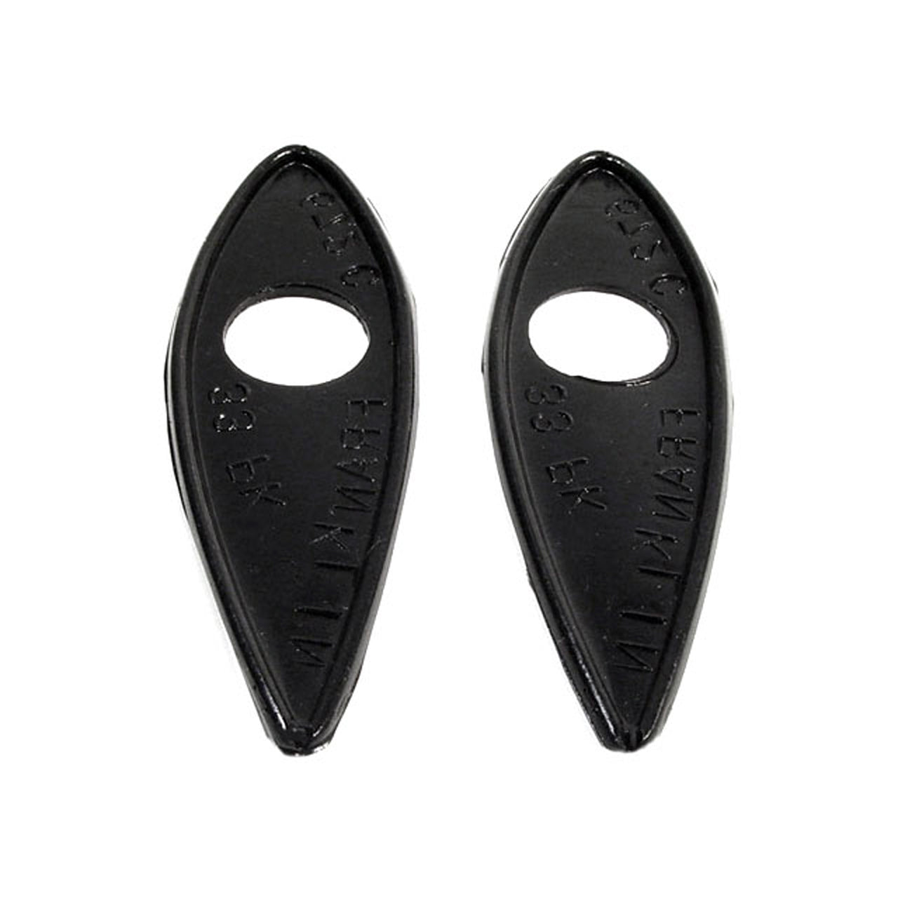 Mp 672-C Park Light Pads 1-3/8" Wide X 4-1/4" Long Pair Franklin Airman 1933, Olympic 1933, Twelve 1933