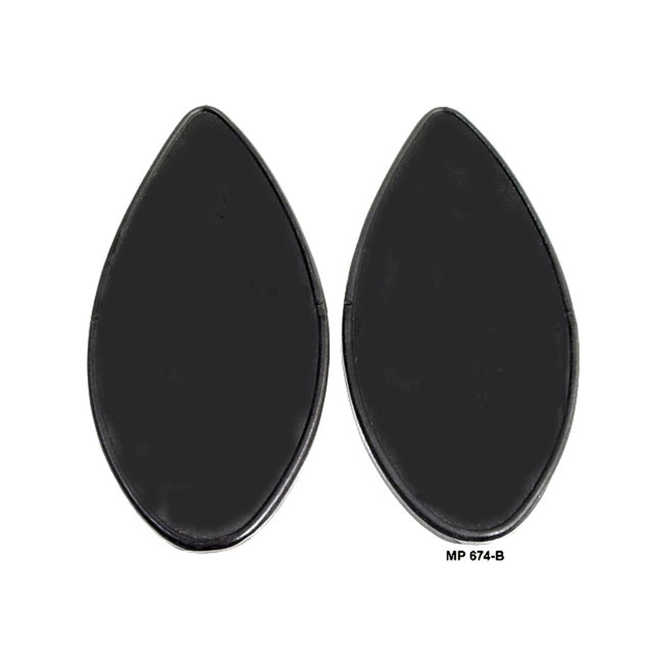 Mp 674-B Tail-Light Pads 3" Wide X 6-3/4" Long Pair Franklin Airman 1928-1934, Model 10 1923, Model 10 B 1924, Model 10 C 1925, Model 11 A 1926