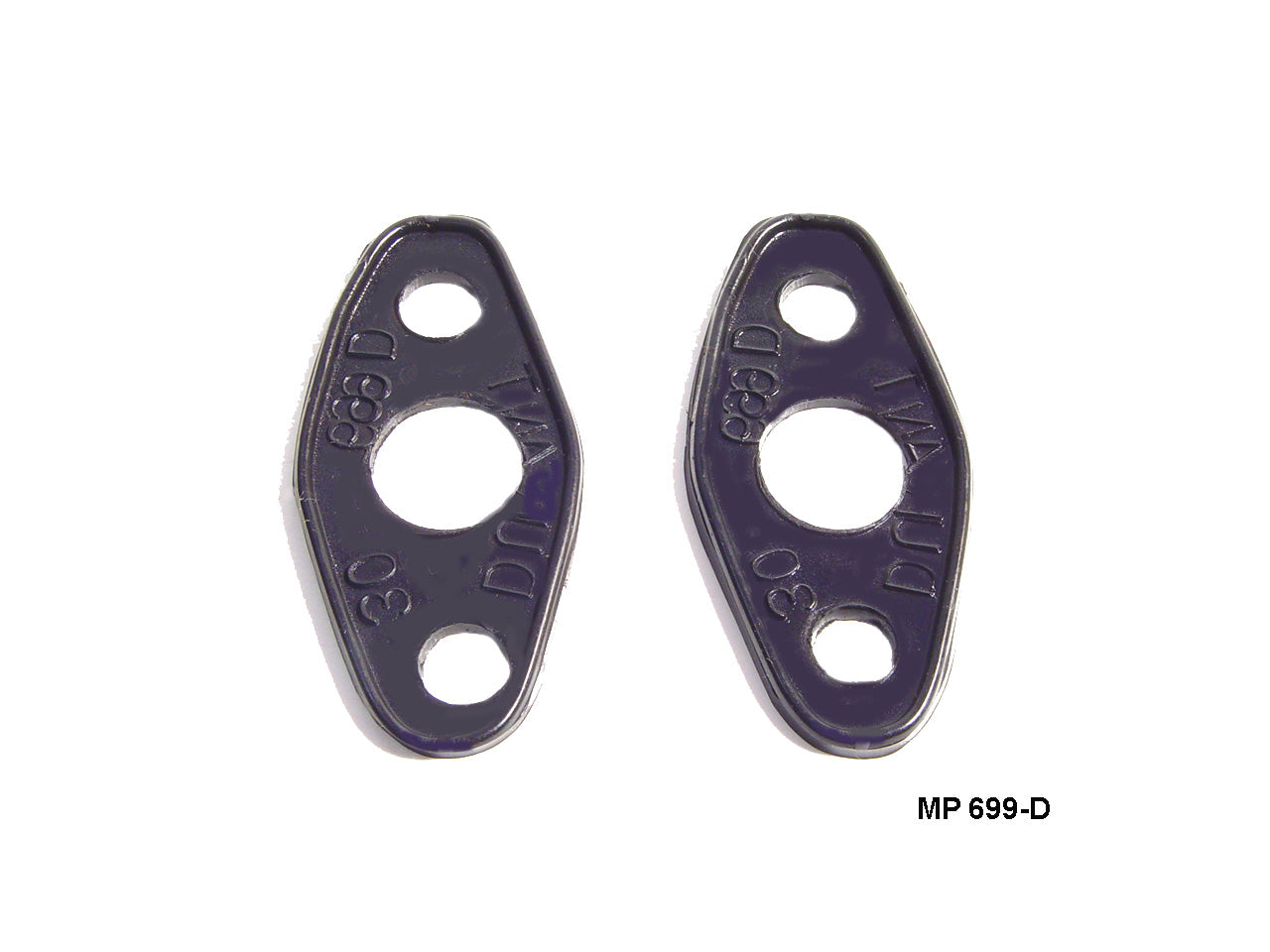 Mp 699-D Door Handle Pads 1-1/4" Wide X 2-5/8" Long Pair