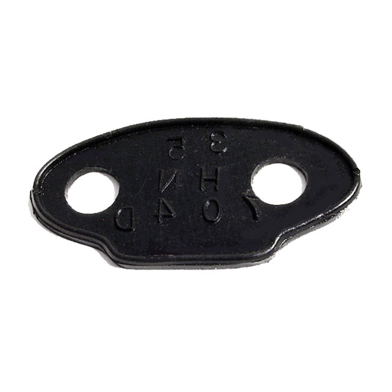 Mp 704-D Trunk Handle Pad 2-5/8" Wide X 1-3/8" Long Each Ford Model 48 1935, Model 68 1936