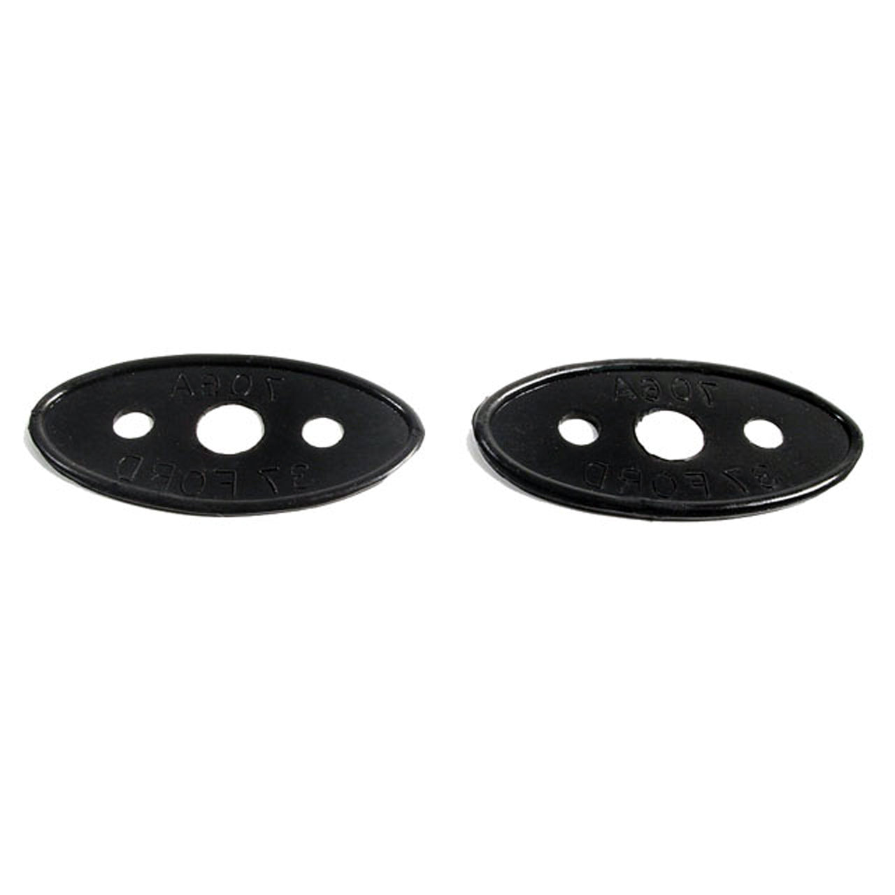 Mp 706-A Door Handle Pads 1-3/8" Wide X 2-5/8" Long Pair Ford Model 74 1937, Model 78 1937