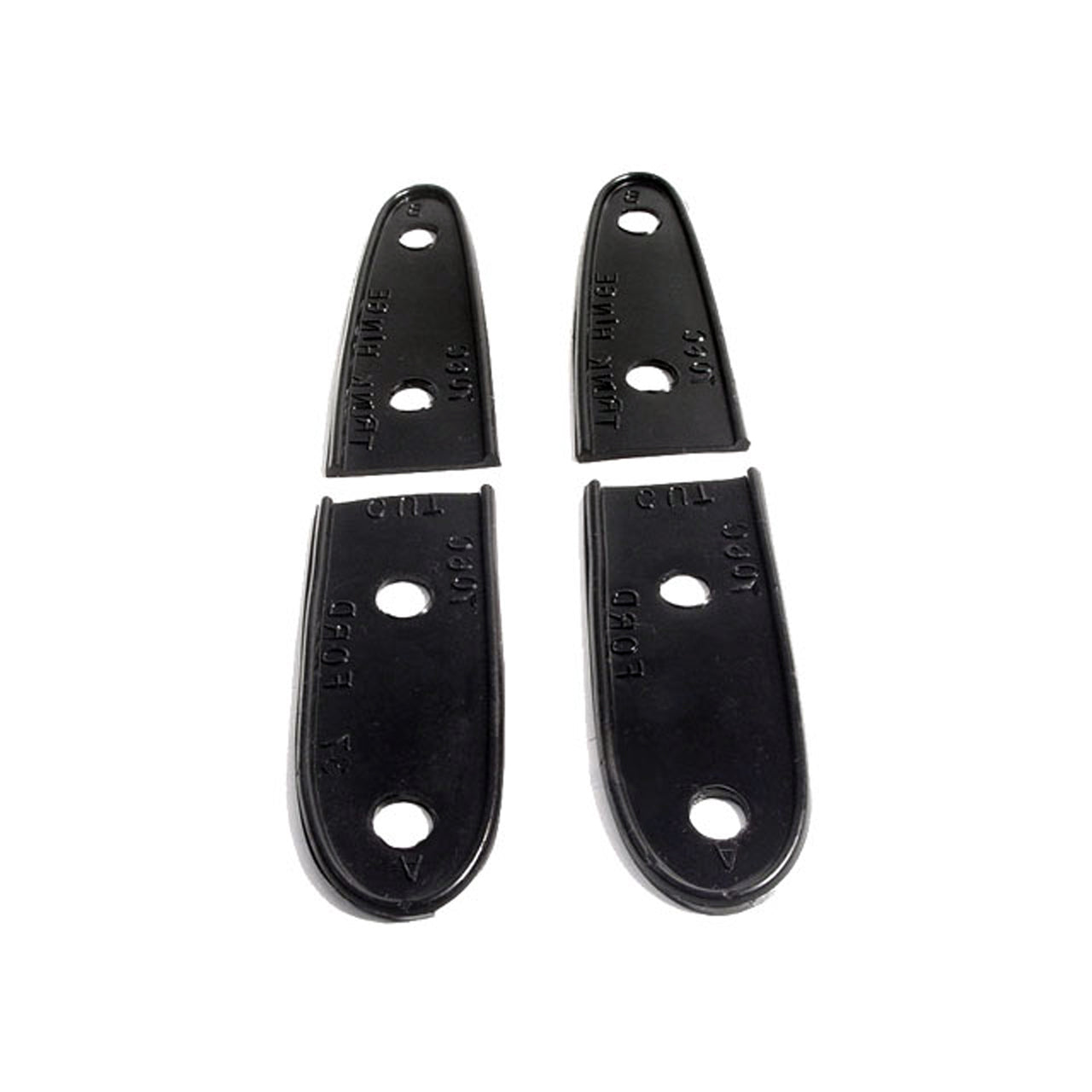 Mp 706-C Trunk Hinge Pads 1-5/8" Wide X 8-3/8" Long Set Ford Model 74 1937, Model 78 1937