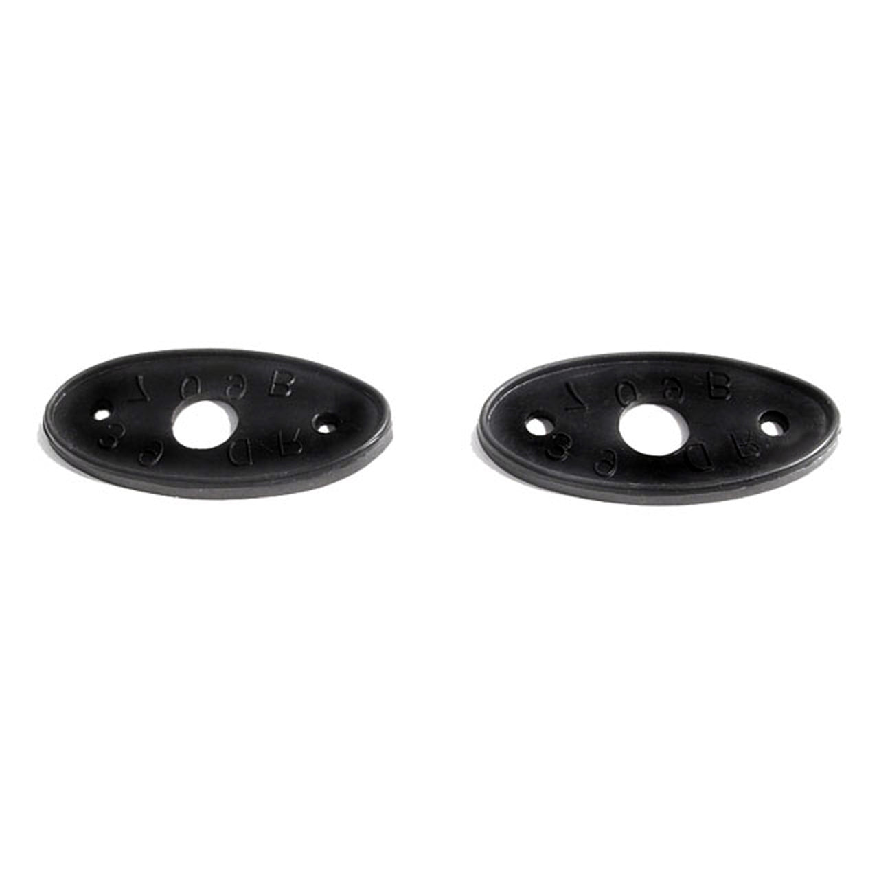 Mp 709-B Door Handle Pads 1-1/4" Wide X 2-3/8" Long Pair Ford Deluxe 1939, Standard 1939