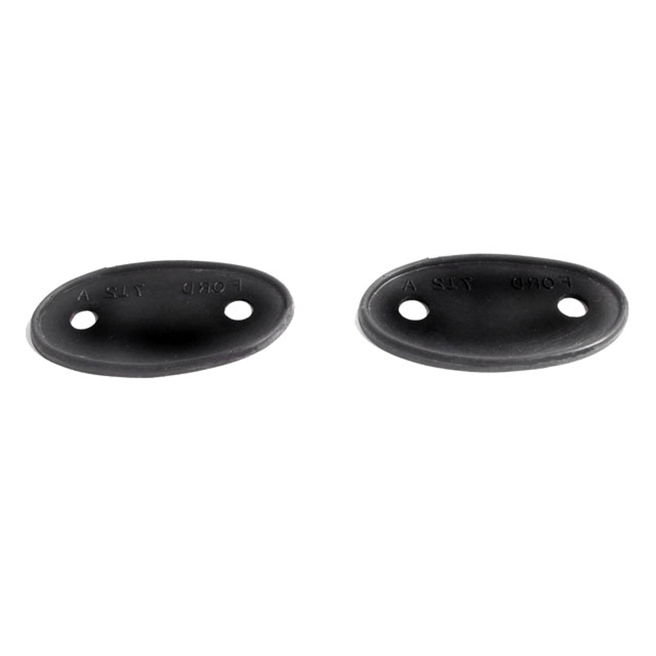 Mp 712-A Headlight Bar Pads 2-1/8" Wide X 3-3/4" Long Pair Ford Model 18 1932, Model B 1932
