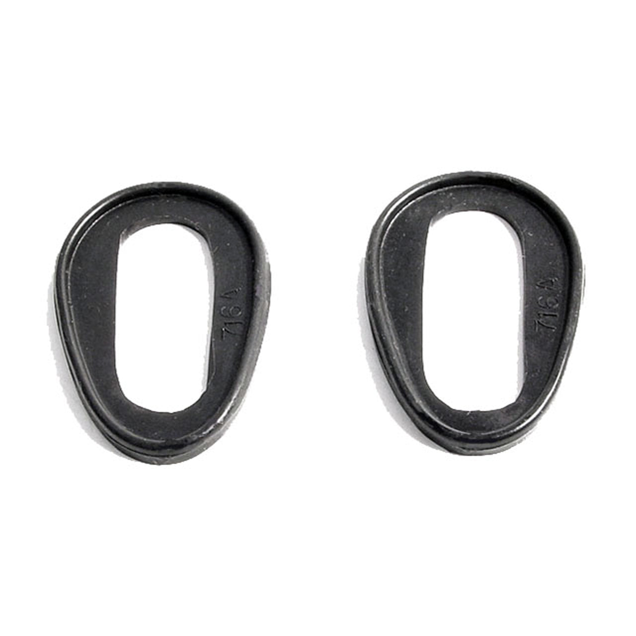 Mp 716-A Door Lock Pads 1-1/4" Wide X 1-3/4" Long Ford F-100 1953-1956, F-250 1953-1956, F-350 1953-1956