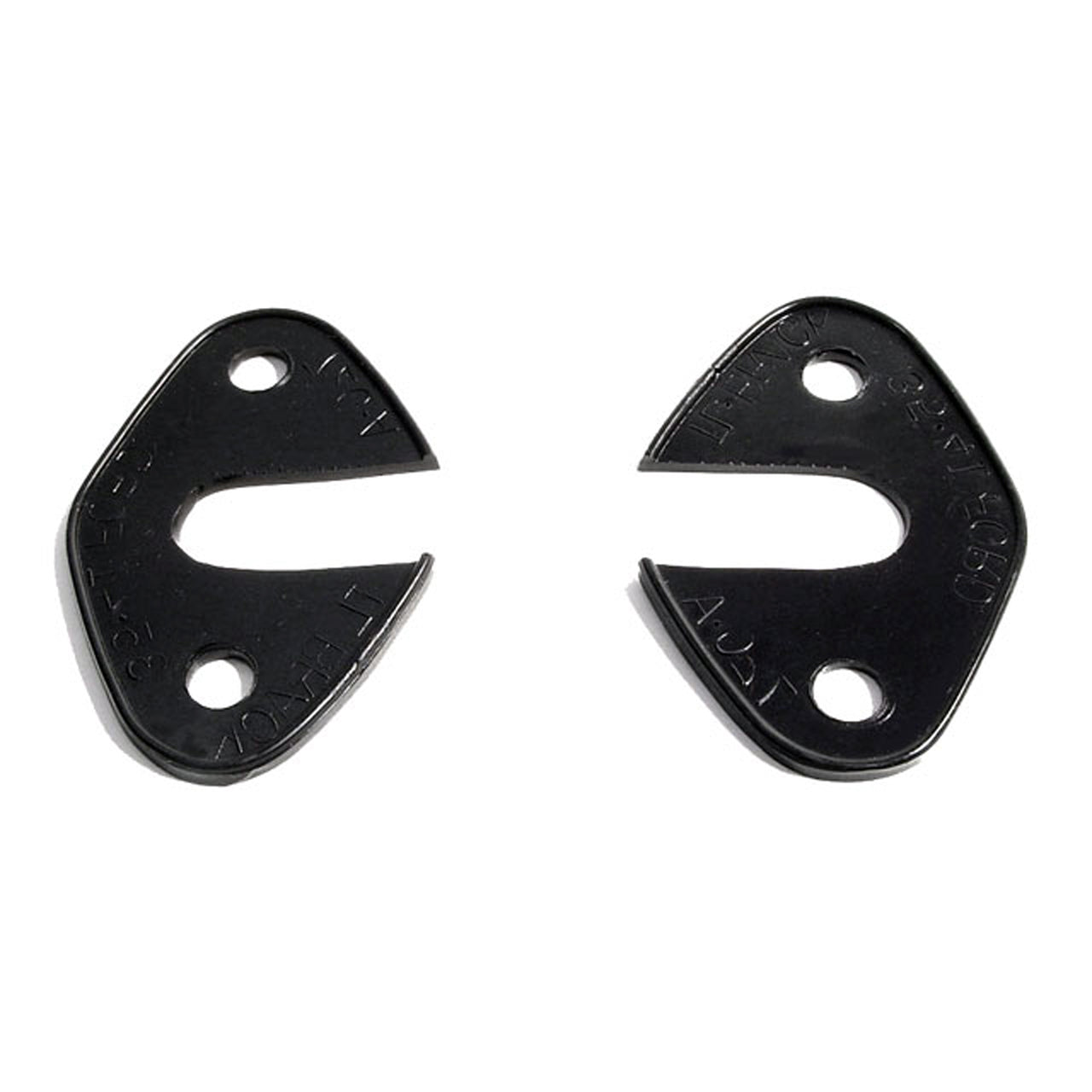 Mp 720-A Tail-Light Bracket Pads 3" Wide X 2-1/8" Long Pair Ford Deluxe 1939-1941, Model 48 1935, Model 68 1936, Model 74 1937, Model 78 1937