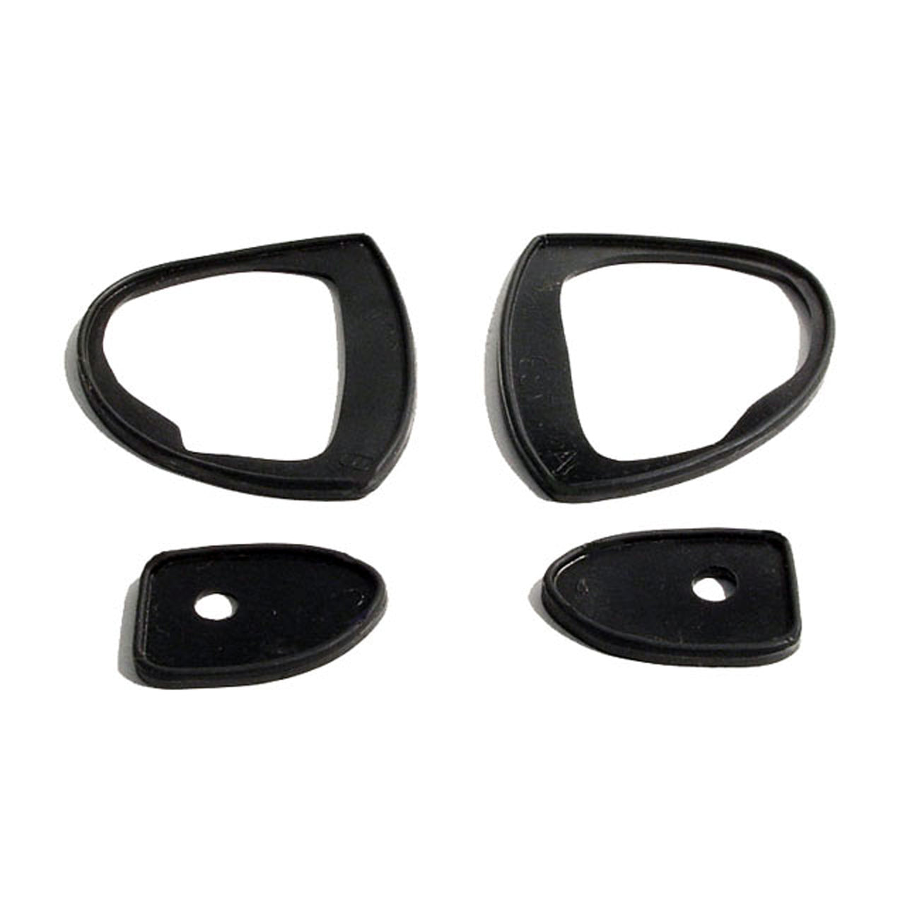 Mp 739 Door Handle Pads 2-3/4" Long & 1-5/8" Long Set R&L Ford Club 1957-1958, Country Sedan 1957-1958, Country Squire 1957-1958
