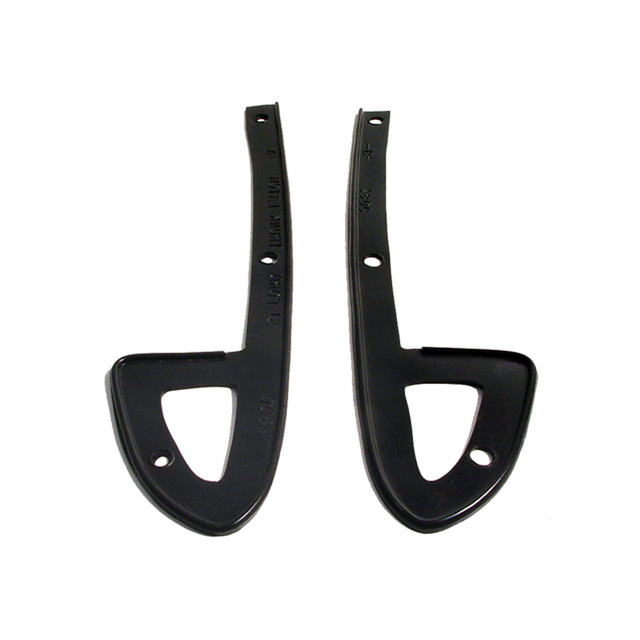 Mp 780-C Trunk Handle Pads 2-3/4" Wide X 11-3/8" Long 2-Pieces Ford Country Sedan 1951, Country Squire 1951, Crestline 1951, Custom 1951