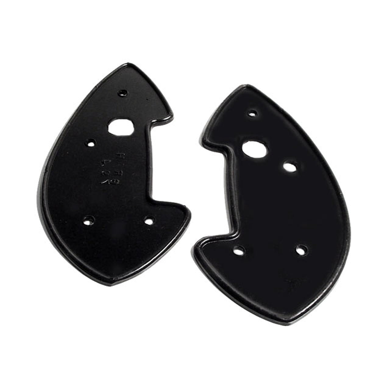 Mp 794 Headlight Pads 3-3/4" Wide X 8-1/4" Long Pair R&L Graham Cavalier Model 90 1936, Crusader Model 80 1936, Model 110 1936