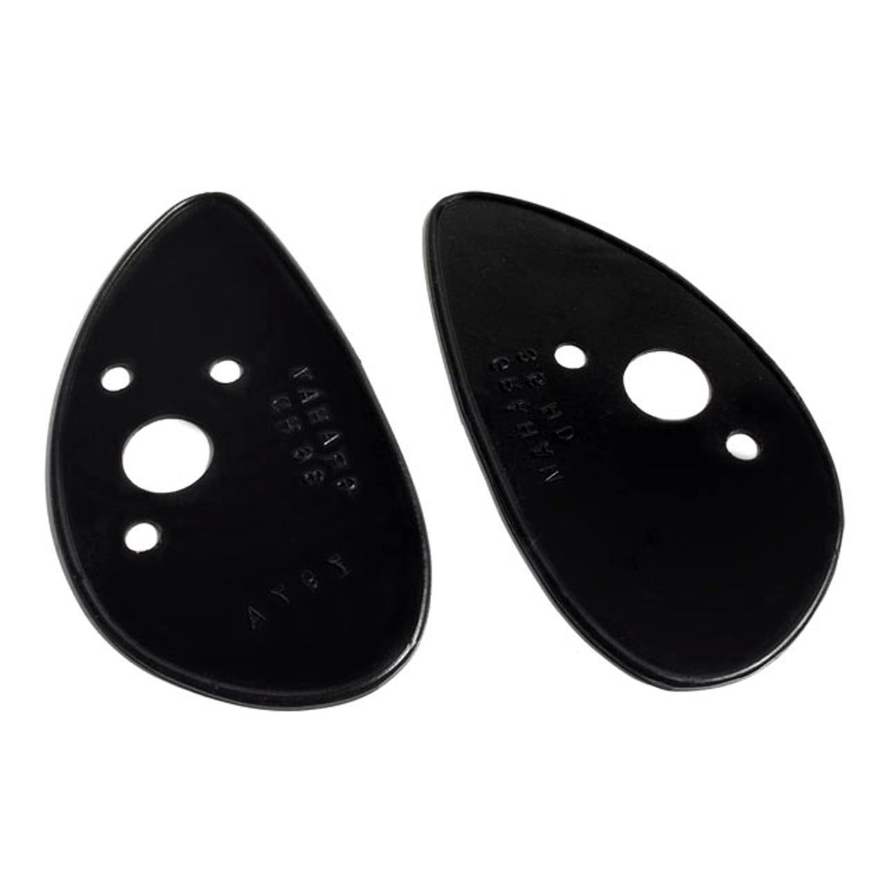 Mp 797-A Headlight Pads 3-3/4" Wide X 7-1/4" Long Pair R&L Graham Cavalier Model 90 1936, Crusader Model 80 1936, Model 110 1936