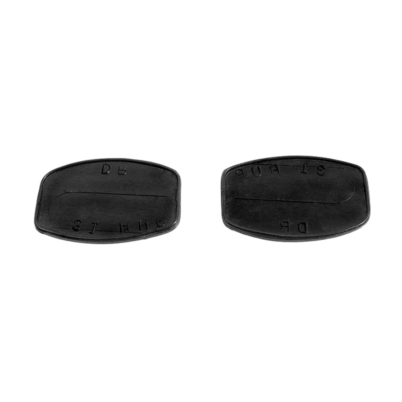 Mp 7981-D Door Handle Pads 1-3/4" Wide X 2-3/4" Long Pair Hupmobile Century Eight Model L 1931, Model C 1931, Model H 1931, Model U 1931