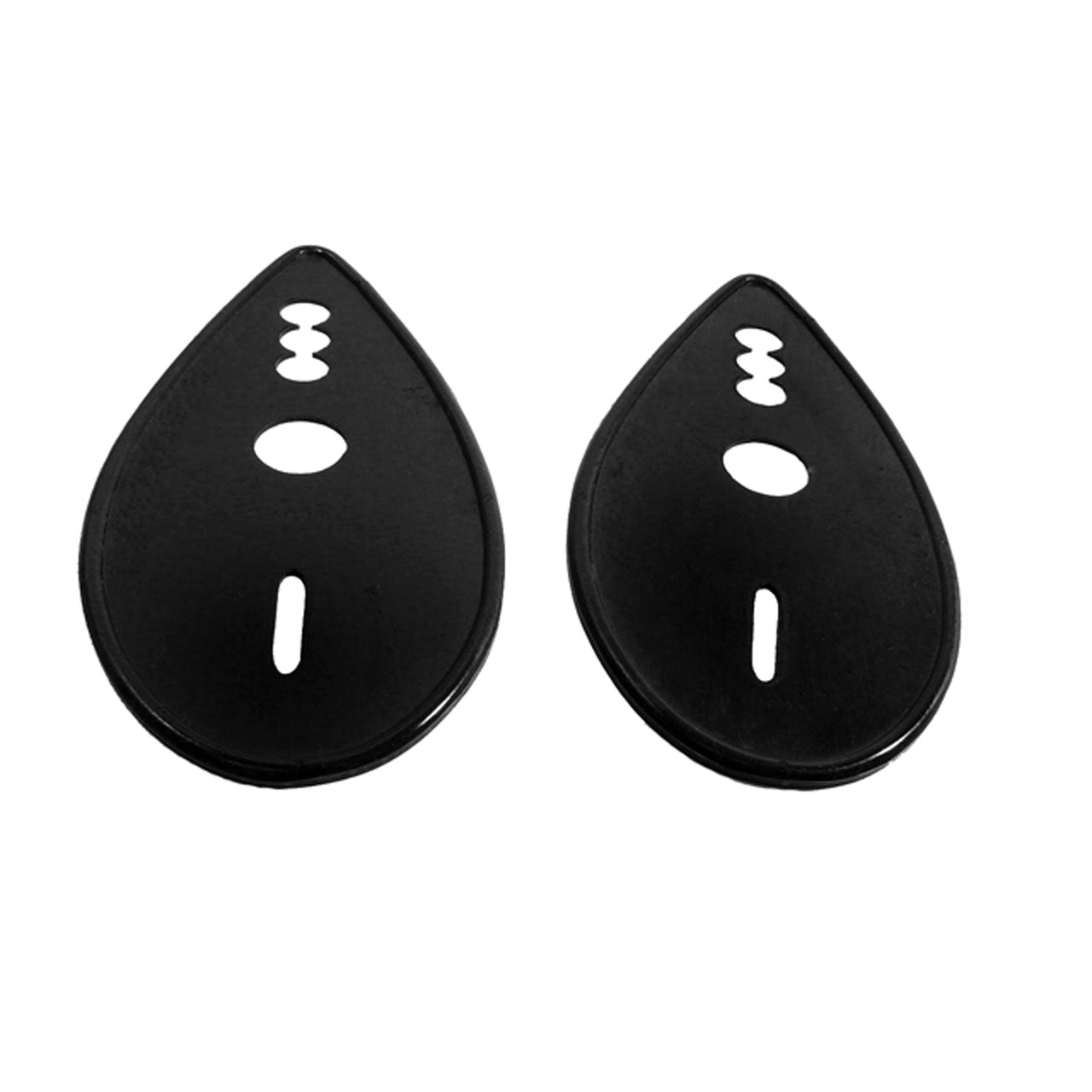 Mp 7982-A Headlight Pads 3-1/4" Wide X 6-1/2" Long Pair International D-2 1939