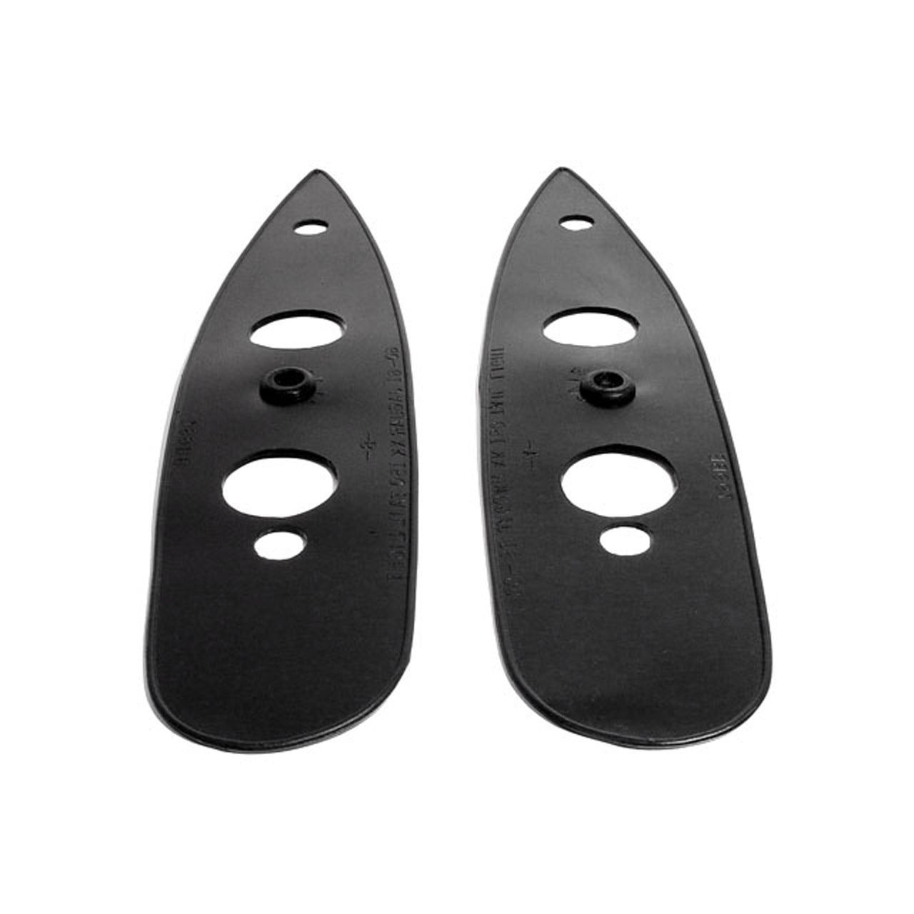 Mp 799-Bb Tail-Light Pads 3-3/8" Wide X 15-1/2" Long Pair R&L Jaguar Xk150 1958-1961