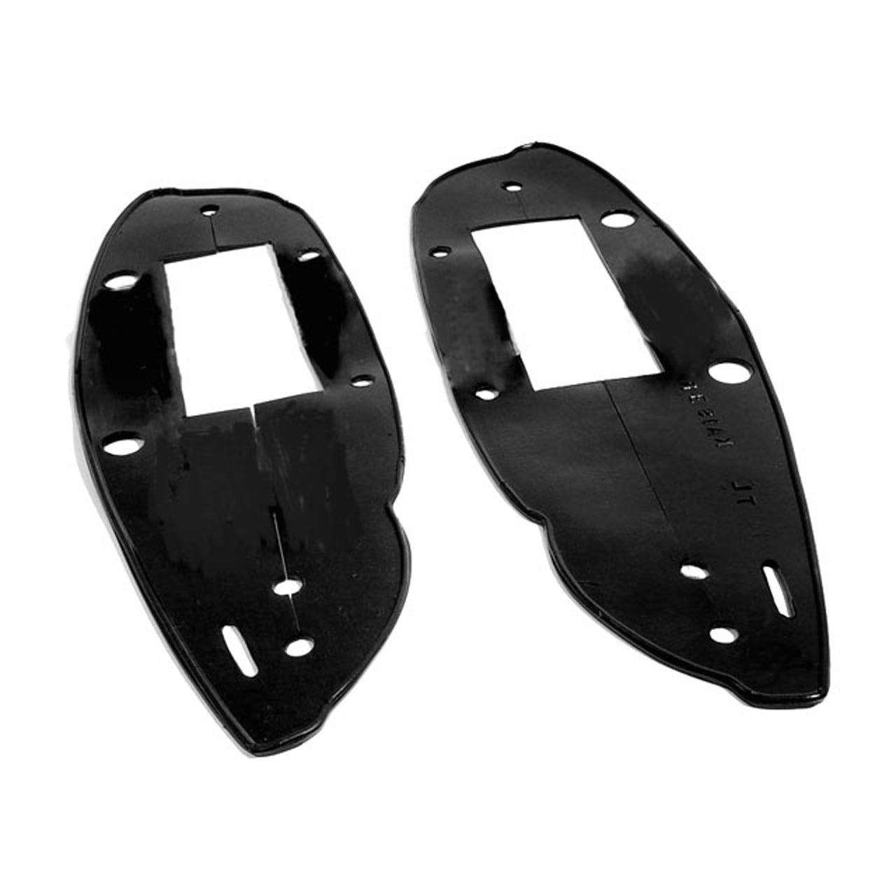 Mp 801-A Tail-Light Pads 13-1/8" Long X 4-1/8" Wide Pair R&L Frazer Manhattan 1947-1951, Standard F47 1947, Standard F48 1948