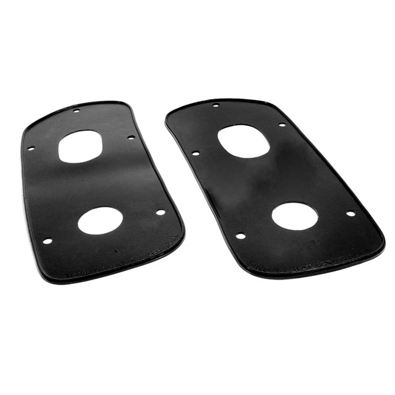 Mp 801-E Tail-Light Pads 11-1/2" Long X 4-5/8" Wide Pair R&L Frazer Manhattan 1949-1951, Standard F49 1949, Standard F50 1950, Standard F51 1951