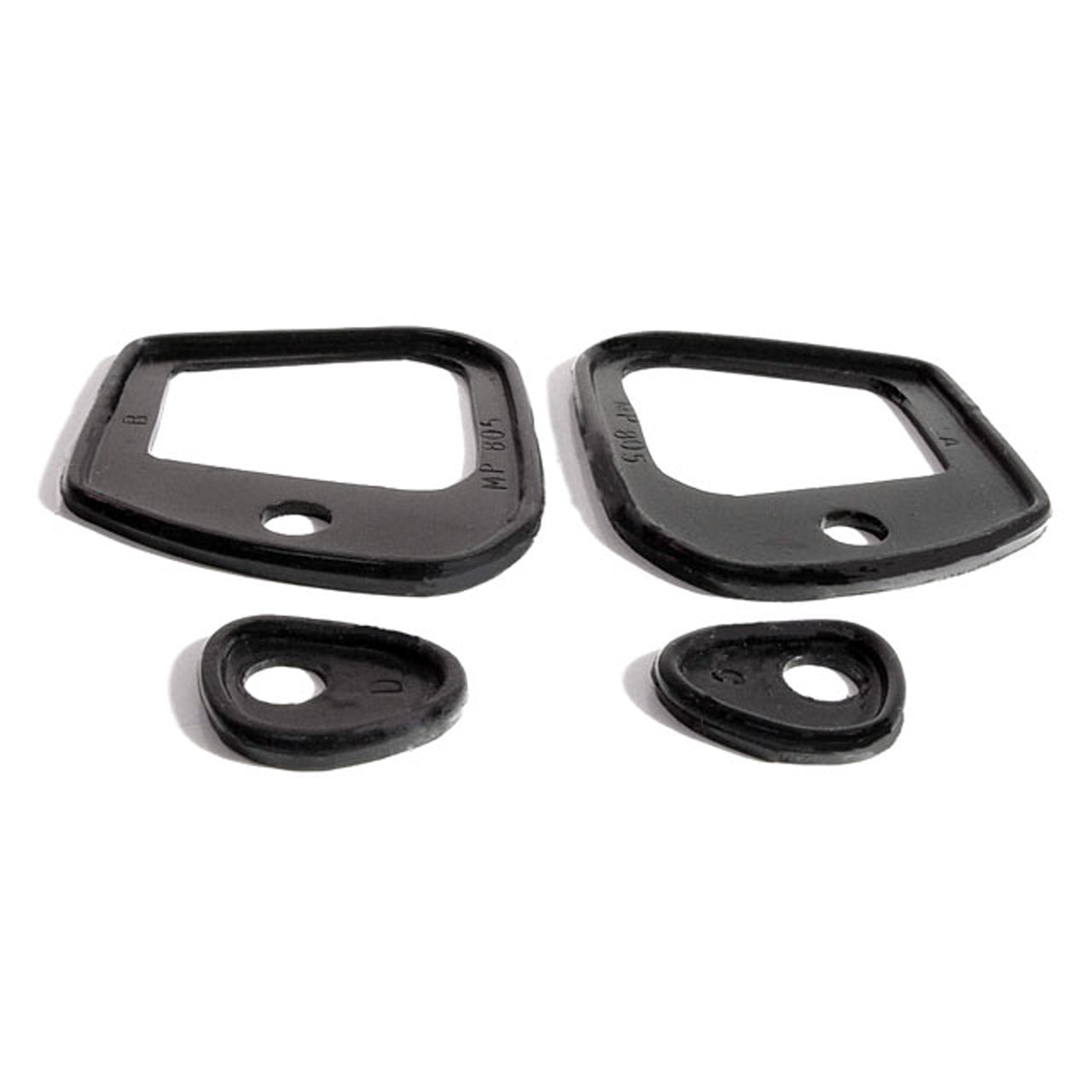 Mp 805 Door Handle Mounting Pads Set Ford Ranchero 1967