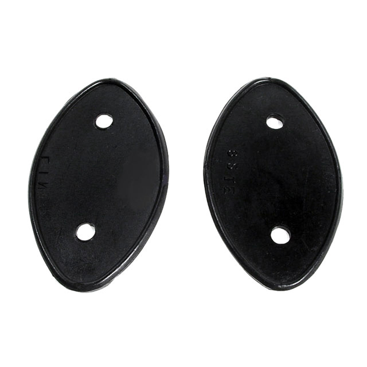 Mp 821-E Tail-Light Pads 3" Wide X 5-1/8" Long Pair Lincoln Model K 1937