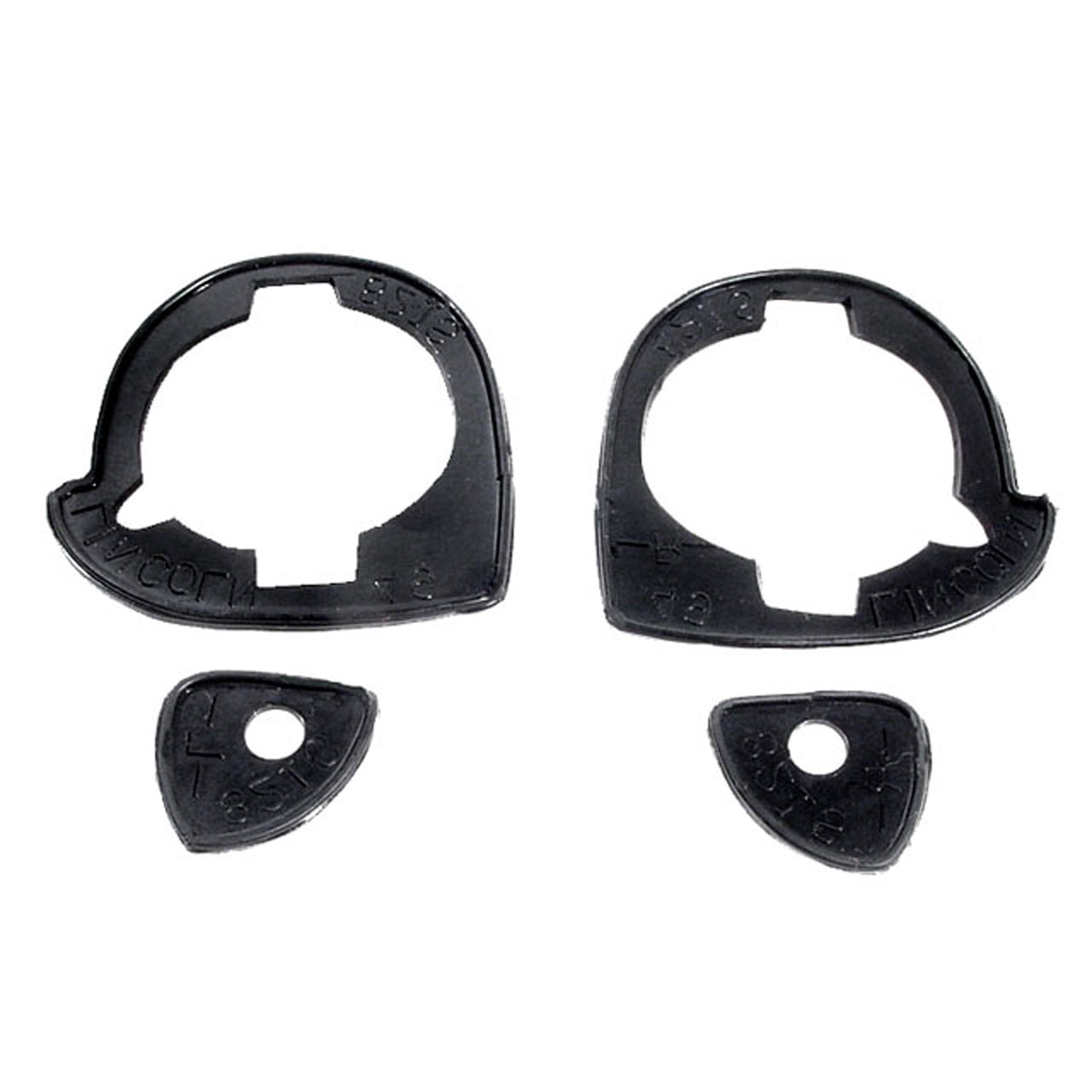 Mp 821-S Door Handle Pads 2-5/8" Long & 1-1/4" Long Set R&L Lincoln Cosmopolitan 1949, Lincoln 1949