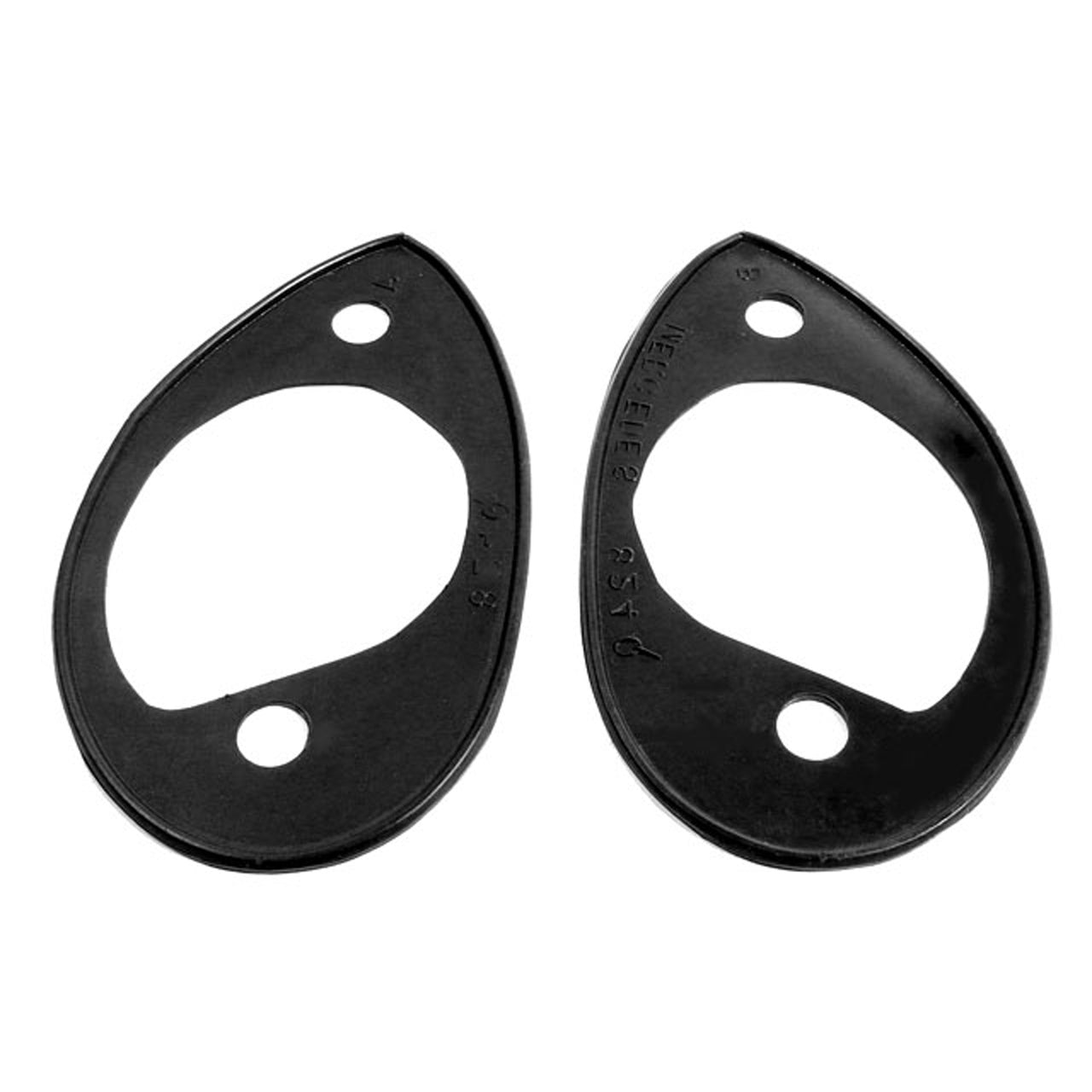 Mp 824-Q Headlight Pads 3-7/8" Wide X 6-1/2" Long Pair Mercedes-Benz 170 S 1949-1950, 170S 1951-1955