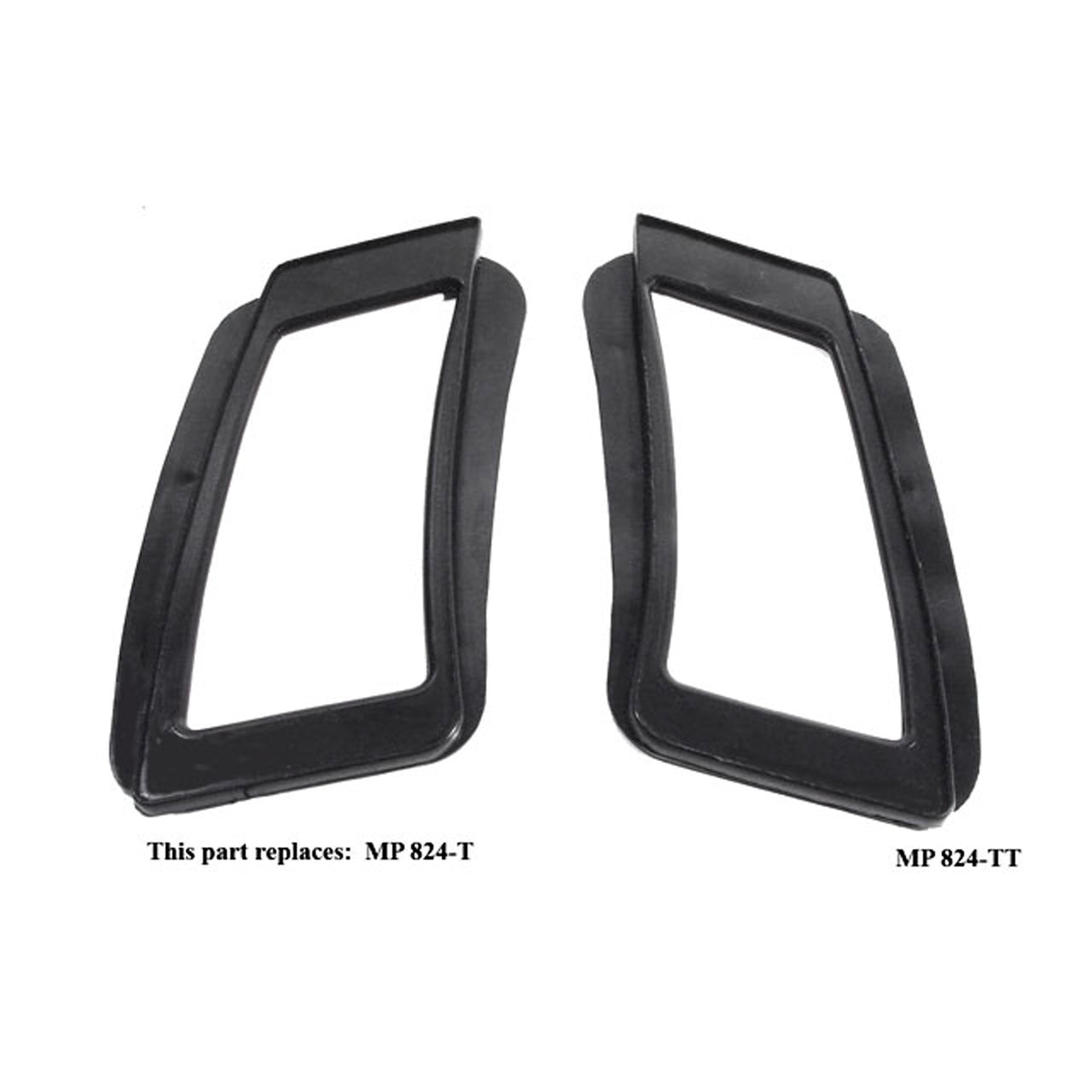 Mp 824-Tt Tail-Light Pads, For The Cabriolet Mercedes-Benz 220 1951-1973 Mp 824-T