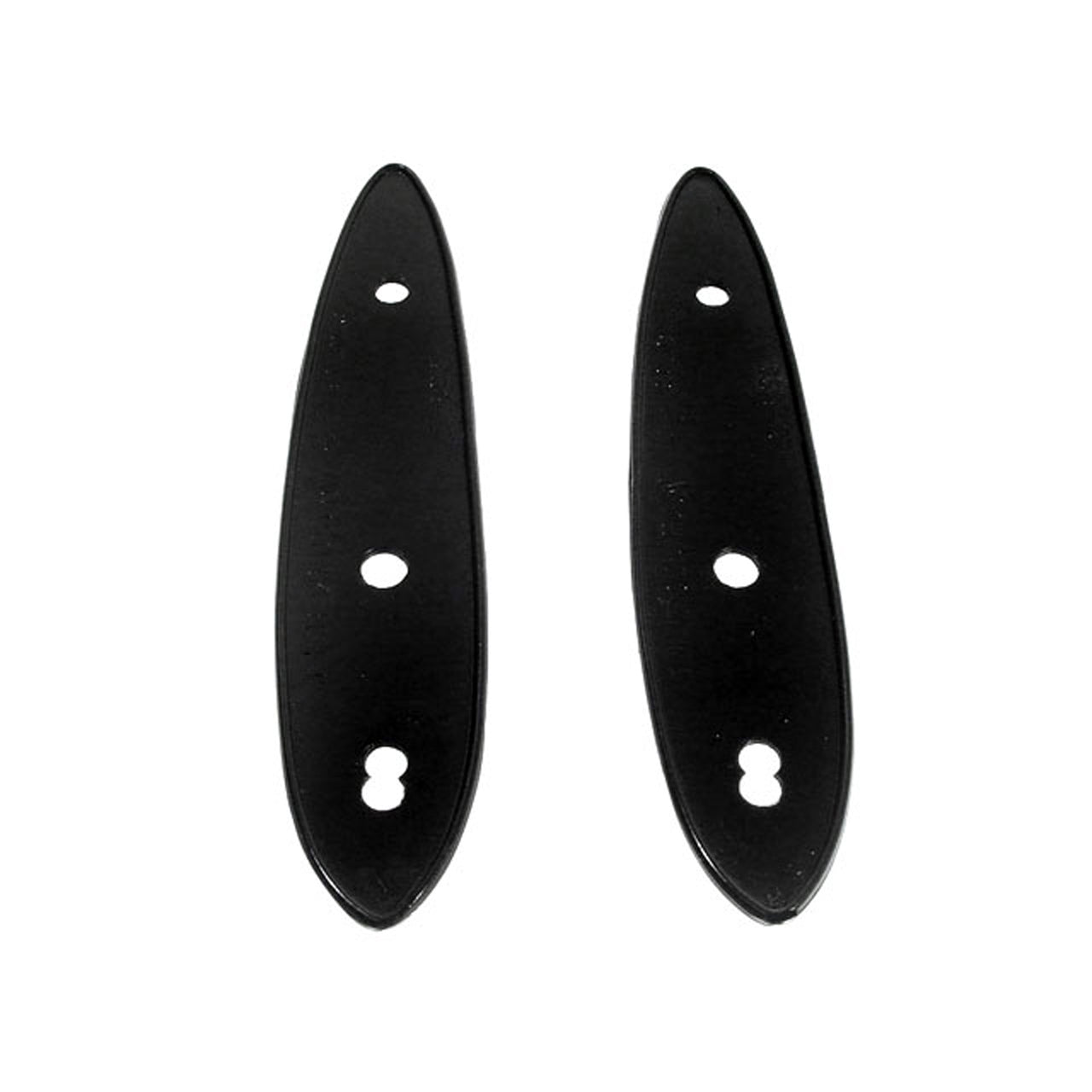 Mp 826-Z Headlight Bar Pads 2" Wide X 9-1/2" Long Pair Oldsmobile Model F-34 1934, Model L-34 1934