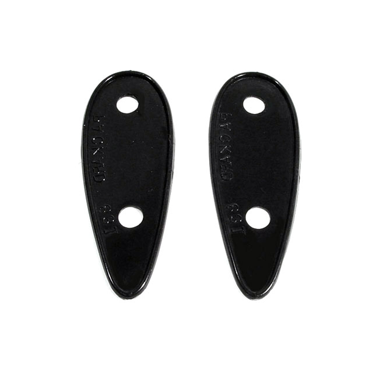Mp 831 Tail-Light Pads 4-3/4" Long X 1-3/4" Wide Pair Packard Custom Twelve 1933, Eight 1933-1934, Super Eight 1933-1934, Twelve 1933-1934