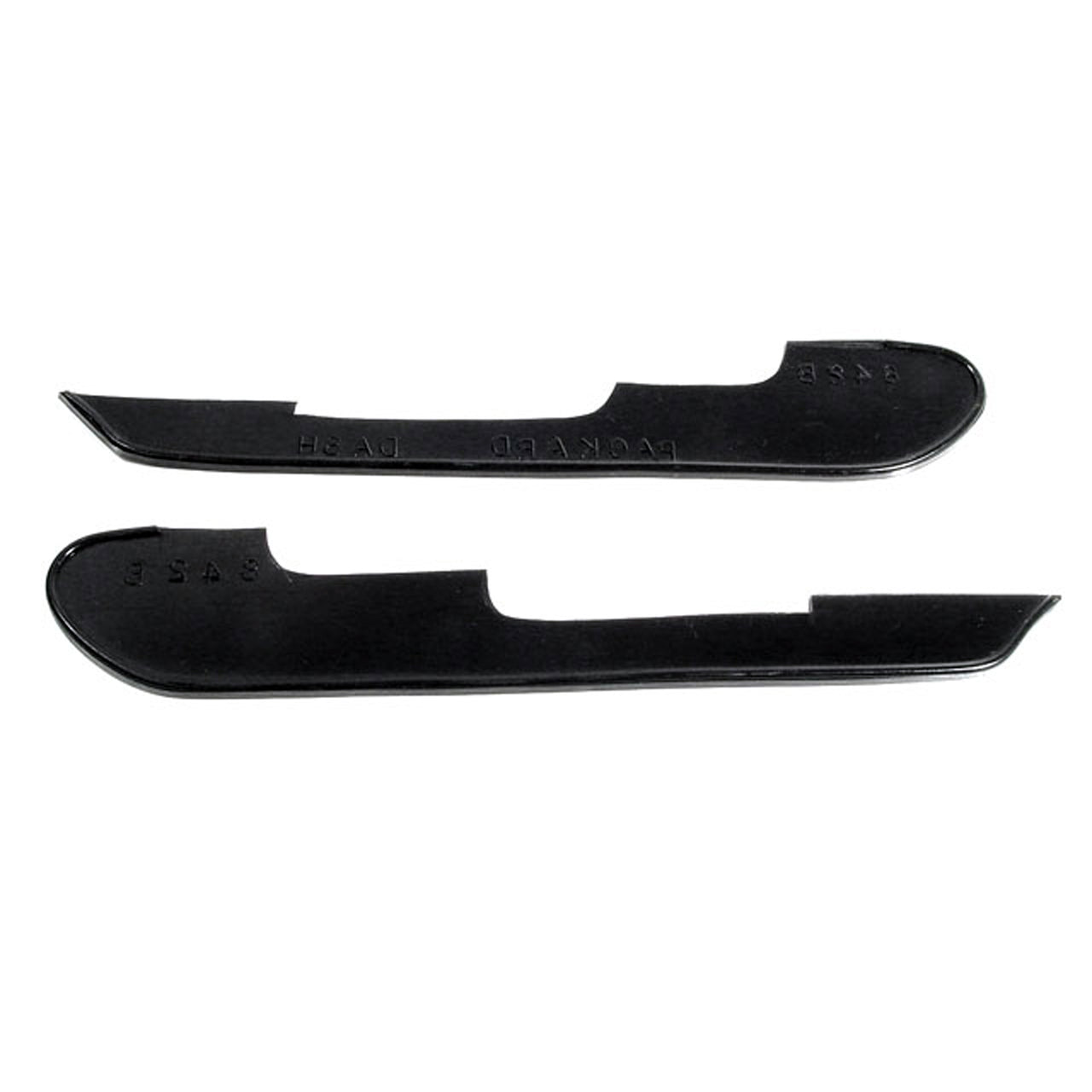 Mp 842-B Dash Pads 1-5/8" Wide X 8-5/8" Long Pair R&L Packard Eight 1938, Model 120-A 1935, Model 120-B 1936, One Twenty 1937