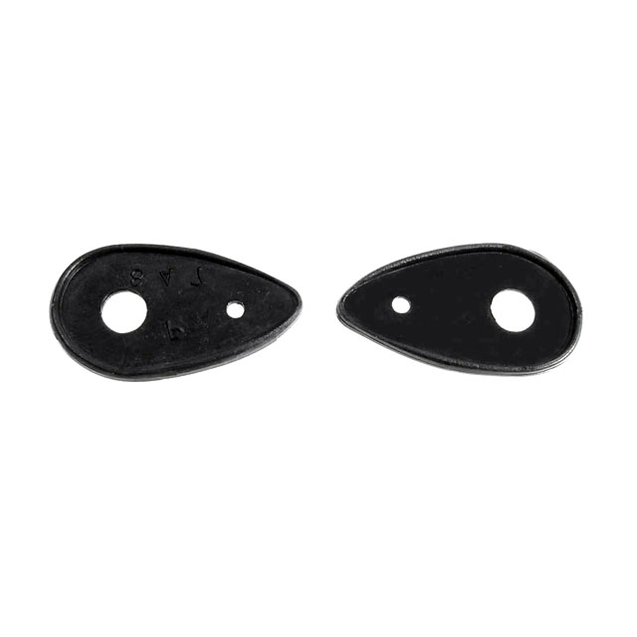 Mp 847 Park Light Pads 1-5/8" Wide X 2-5/8" Long Pair Packard Custom Eight 1932, Deluxe Eight 1932, Light Eight 1932, Standard Eight 1932