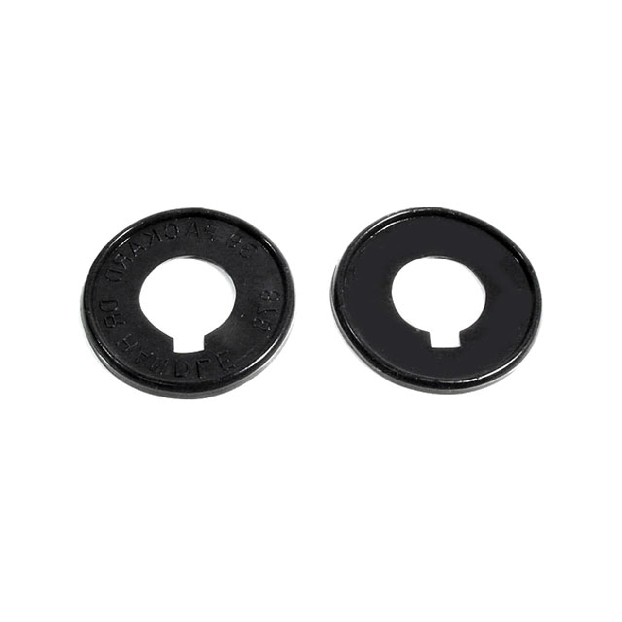 Mp 878 Door Handle Pads 2-3/8" Od Pair Packard One Twenty 1939, Six 1939, Super Eight 1939, Twelve 1939