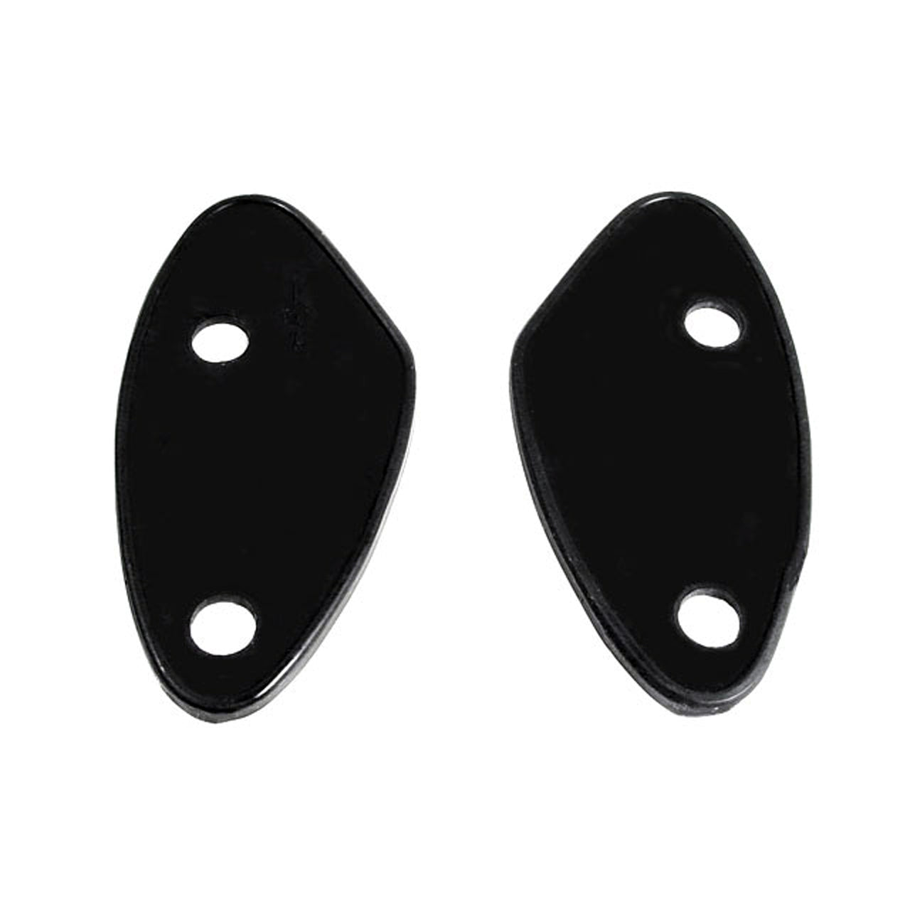 Mp 955 Headlight Pads 4-5/8" Wide X 2-1/4" Long Pair Plymouth Model Pc 1933, Model Pd 1933