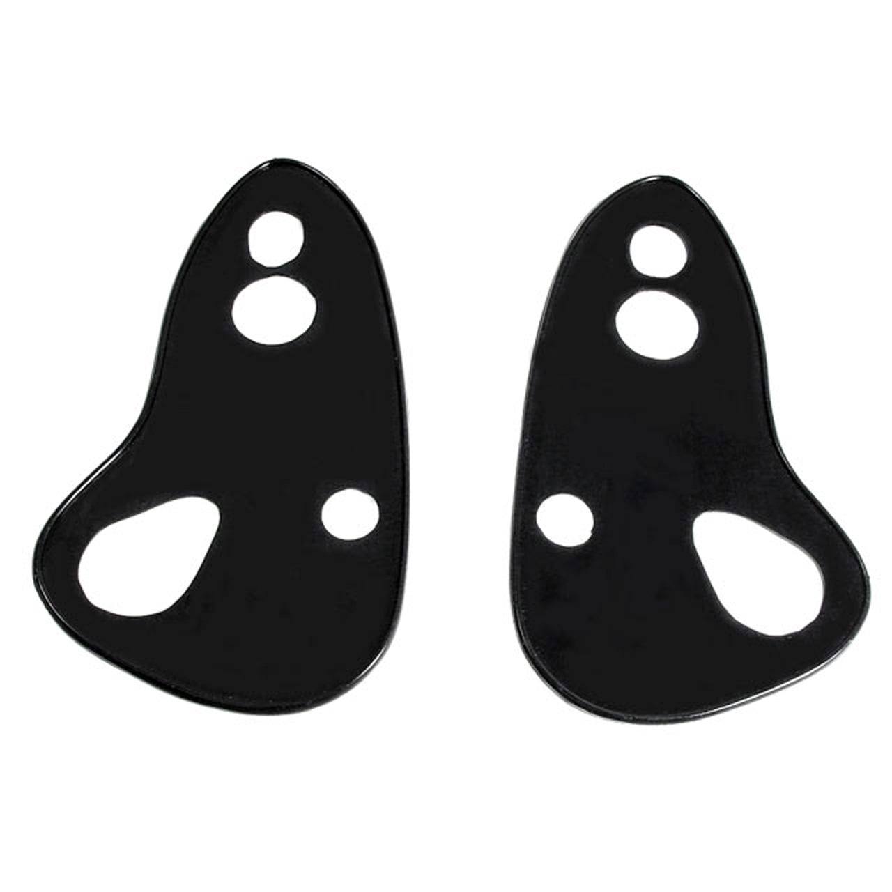 Mp 971-C Headlight Pads 4-3/4" Wide X 8-3/4" Long Pair Studebaker Commander Model 70 1931, Commander Model 71 1932