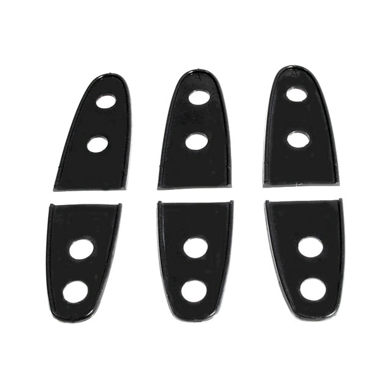 Mp 989 Trunk Hinge Pads 1-3/8" Wide X 5-1/8" Long Set Pontiac Model 603 1934