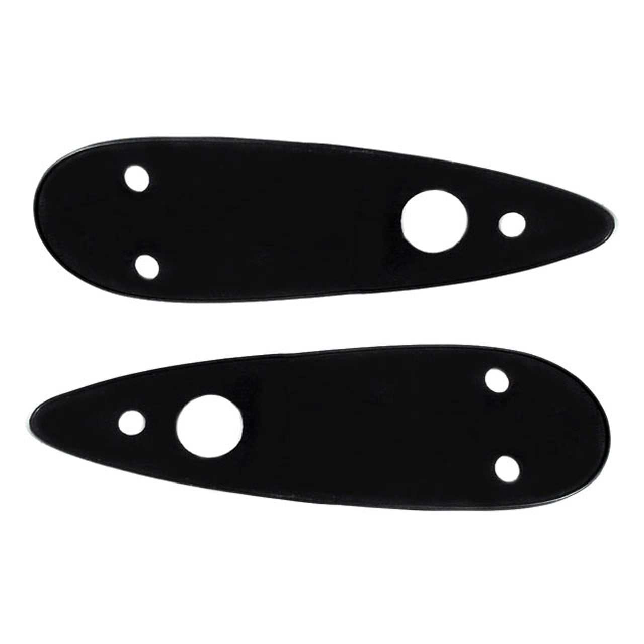 Mp 990-G Headlight Pads 2-7/8 In W X 9-1/8 In L Pair R&L Pontiac Deluxe Model 6Da 1938, Deluxe Model 8Da 1938