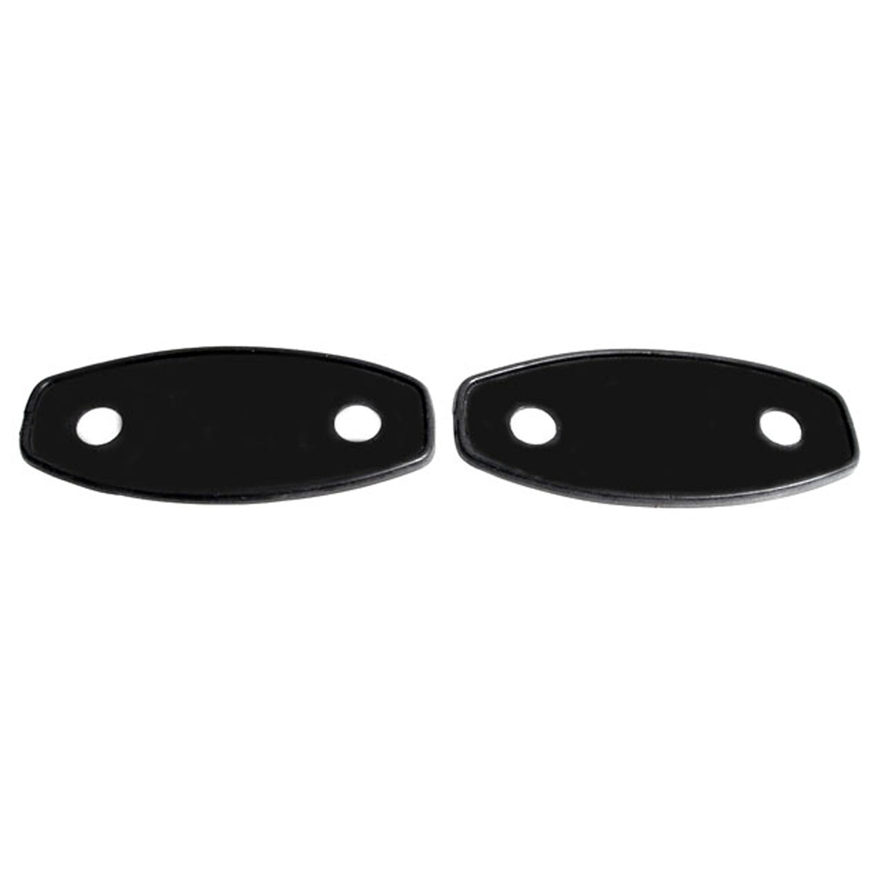 Mp 990-M Headlight Bar Pads 2-1/8" Wide X 4-5/8" Long Pair Pontiac Model 6-29 A 1929