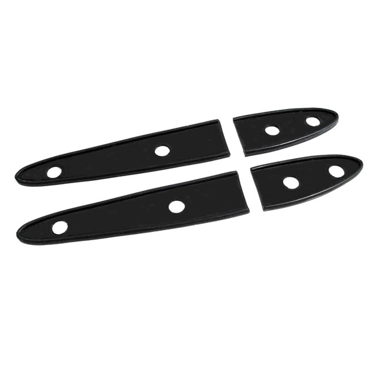 Mp 999-Ee Trunk Hinge Pads 1-1/8" X 7" Long Set Triumph Tr3 1955-1957