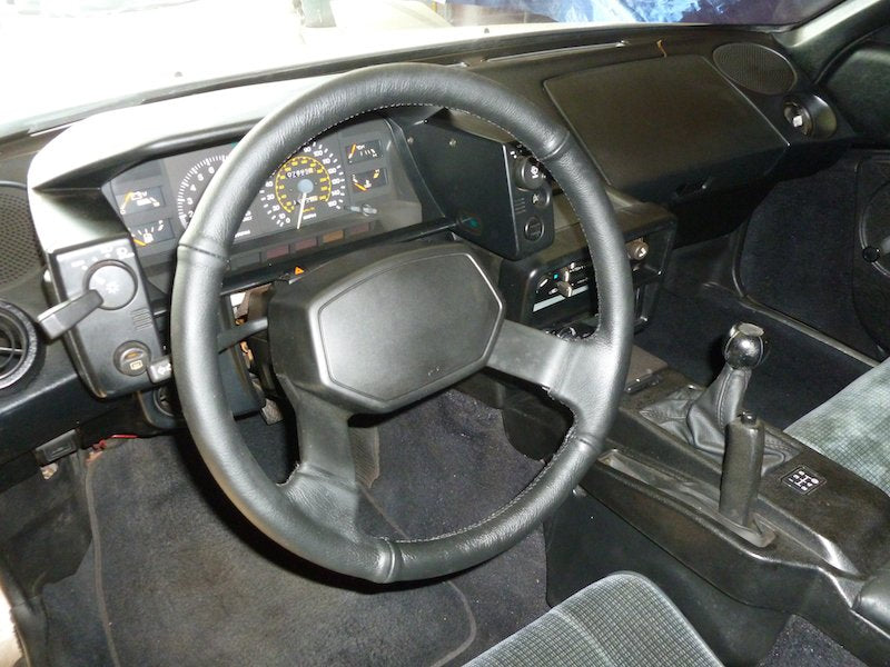 1985-89 Toyota MR2 steering wheel cover - 2-spoke