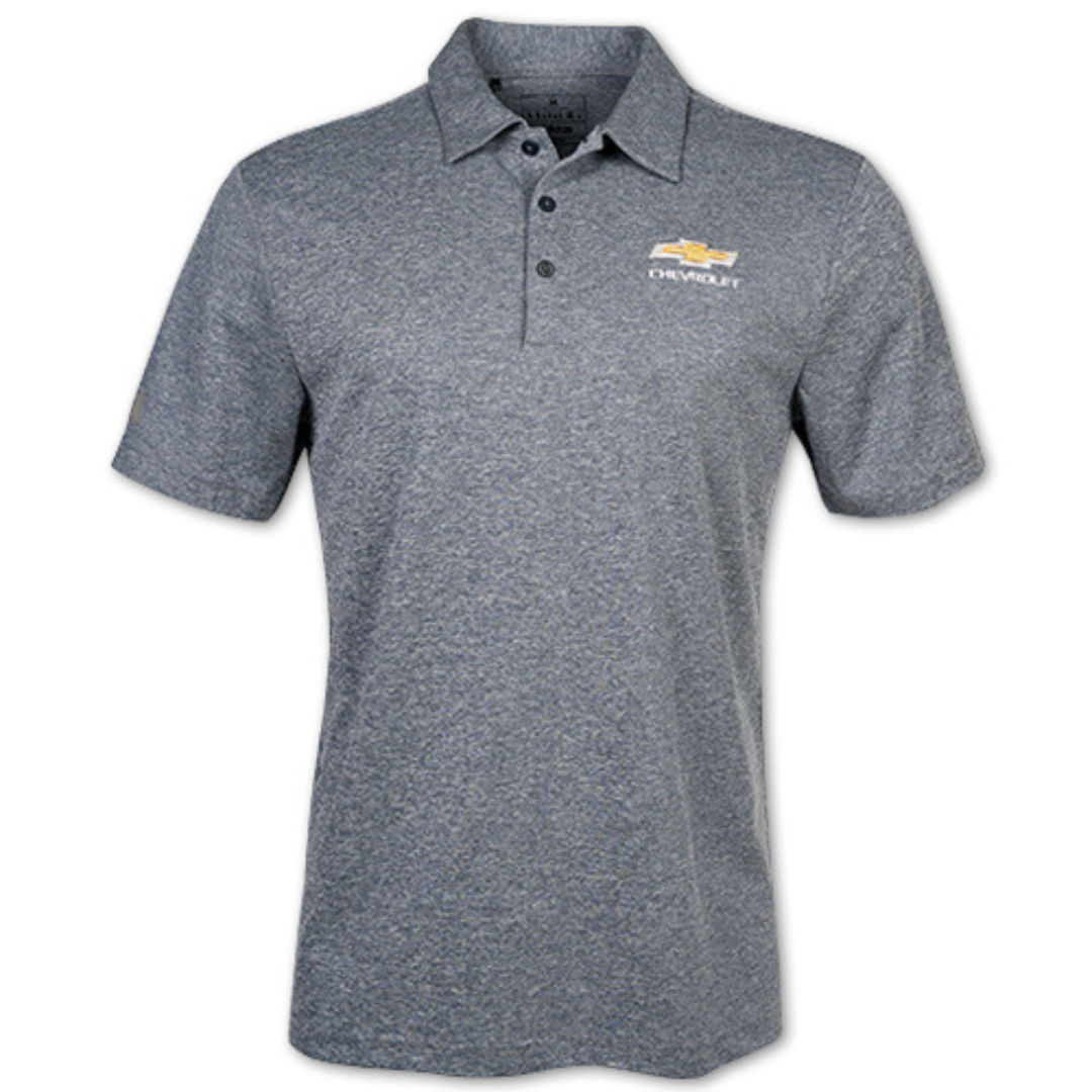 mens-chevrolet-gold-bowtie-adidas-heathered-polo