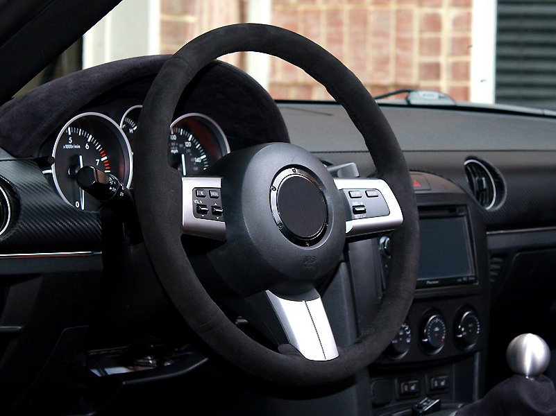 2003-12 Mazda RX8 steering wheel cover - type 2