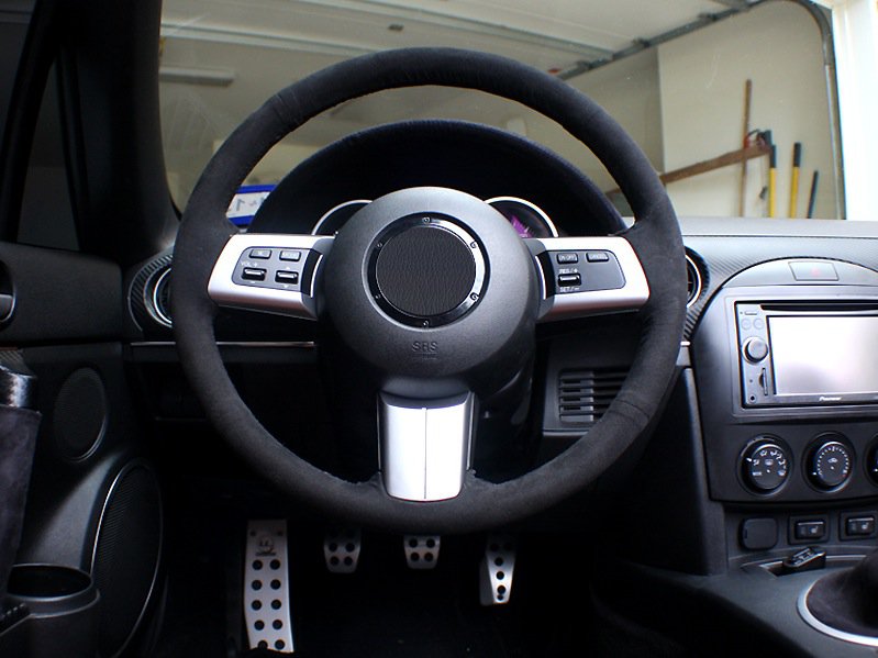 2003-12 Mazda RX8 steering wheel cover - type 2