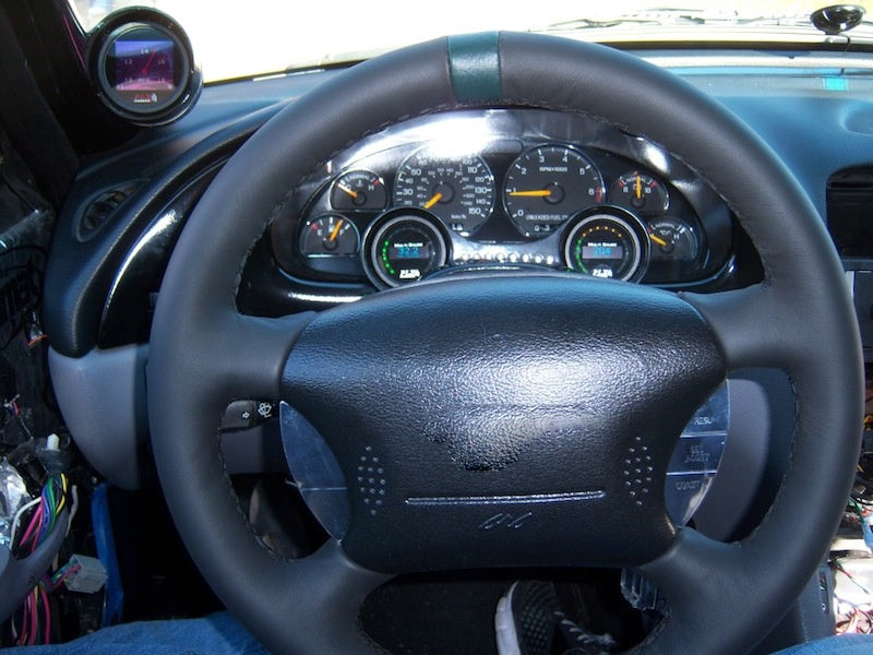 1997-04 Ford F-150 steering wheel cover - 4-spoke