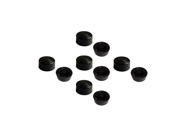 Nc 10 Nut Cover .38" (9.6Mm) Hex X .22" (5.6Mm) Blackout. Heat-Proof Silicone