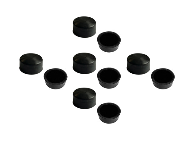 Nc 11-A Cap-Screw Cover .65" (16.5Mm) X .46" (11.7Mm). Heat-Proof Silicone. 10-Pc Set
