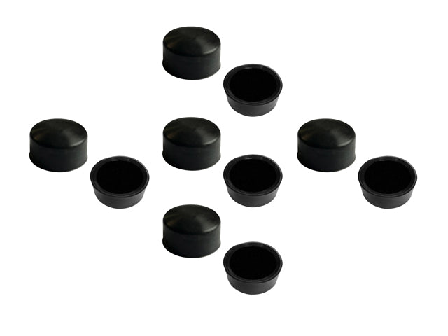 Nc 12-A Cap-Screw Cover .68" (11.3Mm) X .5" (12.7Mm). 10-Pc Set